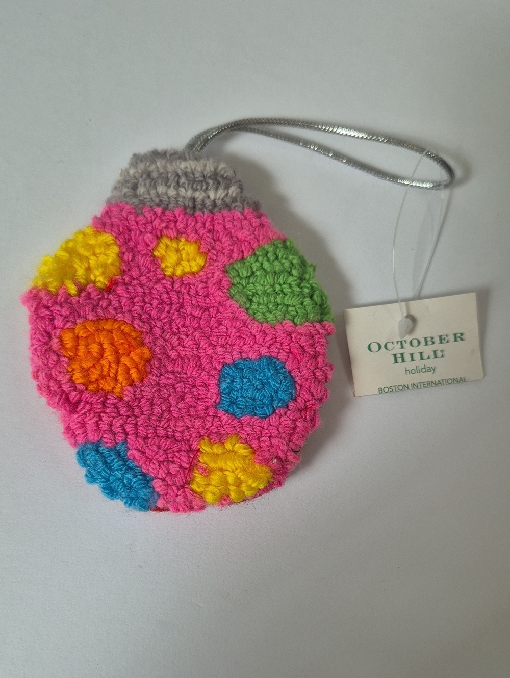 October Hill Christmas Crochet Ornament Punch Needle Latch Hook
